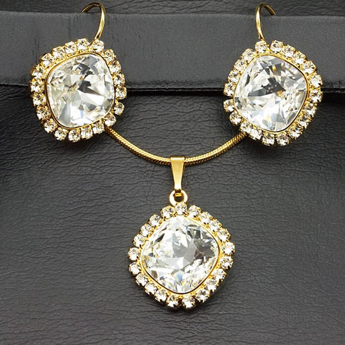 Komplektas "Apžilbinošs Spīdums III" su Swarovski™ kristalais